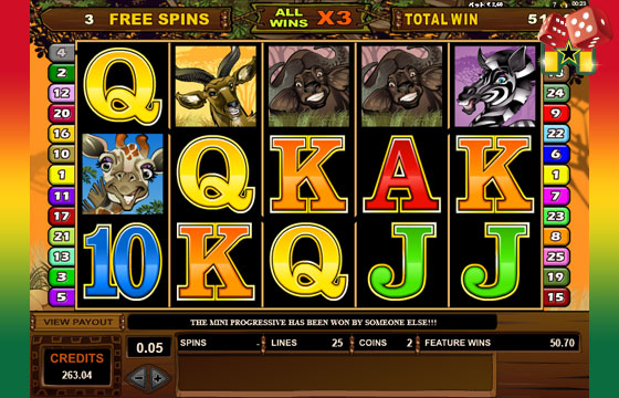 Mega Moolah Slot Free Spins