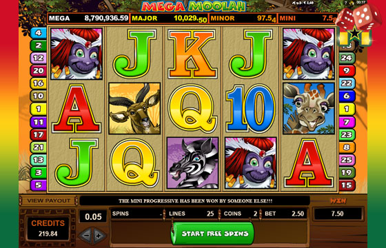 Mega Moolah Slot Ghana