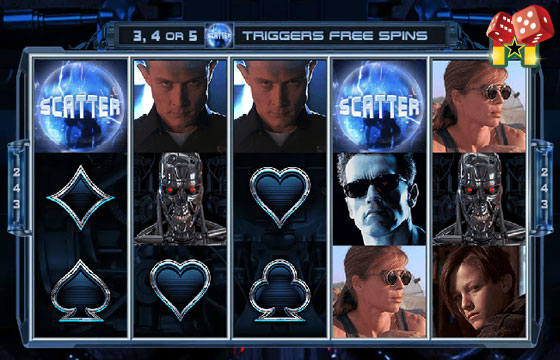 Terminator 2 Slot Scatter Win