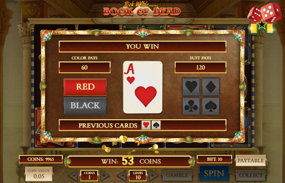 Book of Dead Slot Gamble